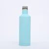 18oz 304 stainless steel Double Wall Vacuum Insulated beer cup outdoor portable wine bottle with wine tumbler