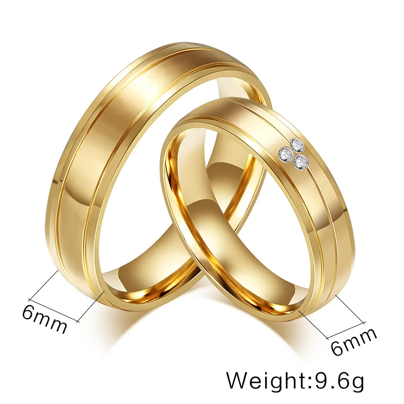 Best Couple Ring Set For Couples | Adjustable Couple Rings Combo for Lovers  Crystal Combine make