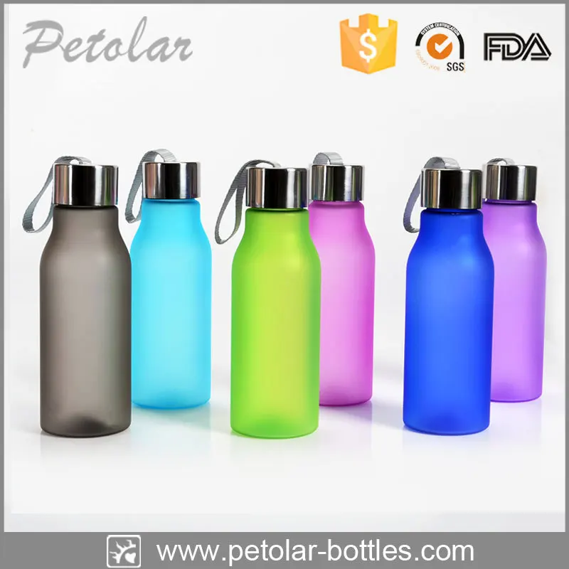 Fancy Water Bottle Plastic Bottle For Water Frosted Water Bottle Custom