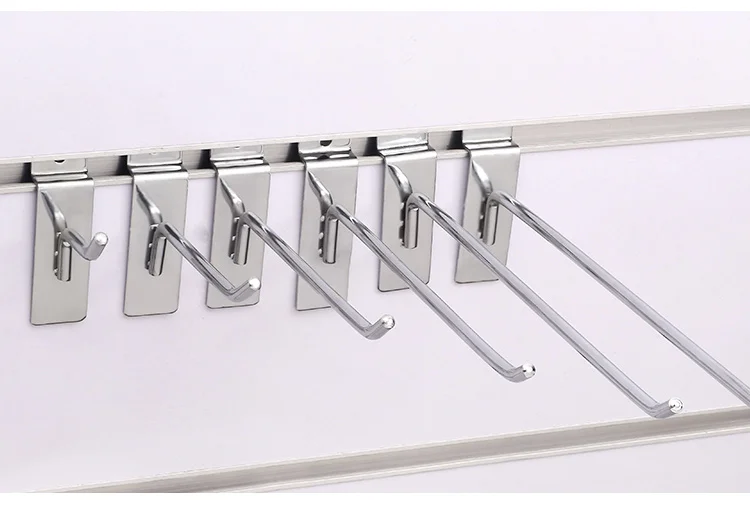 China supplier supermarket usage single wire Peg Hooks for Slatwall