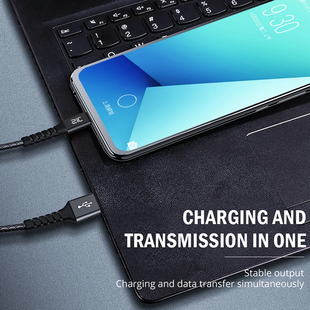 21C Hot Selling 2A Fast Charging 1M TPE Type C Type-c USB cable for samsung, for iPhone - ANKUX.COM