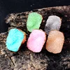 Fashion Irregular crystal drusy goldtone Bohemian open druzy rings