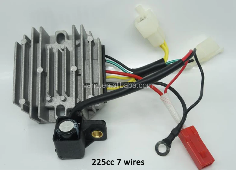 cheap 12v 175cc voltage regulator 7 wires rectifier bajaj 3 wheller 4s