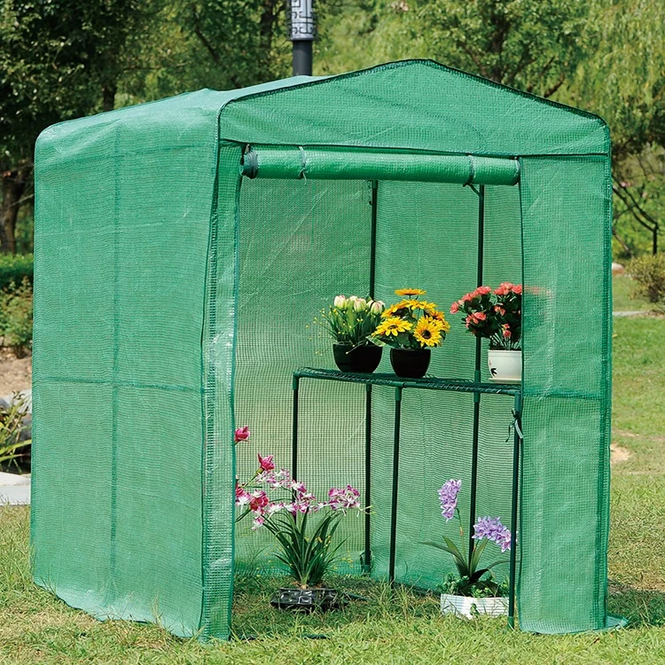 Greenhouse Garden Grow House With Reinforced Cover & Frame 120*185