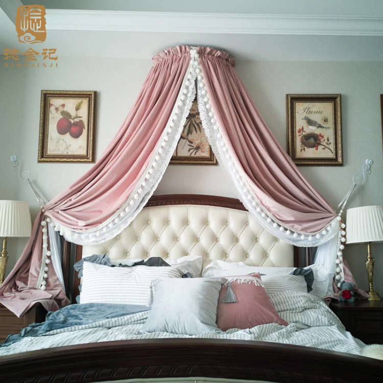 pink princess bed canopy