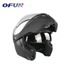 OFUN New Open Face Flip Up Motorcycle Bluetooth Helmets With Double Visor