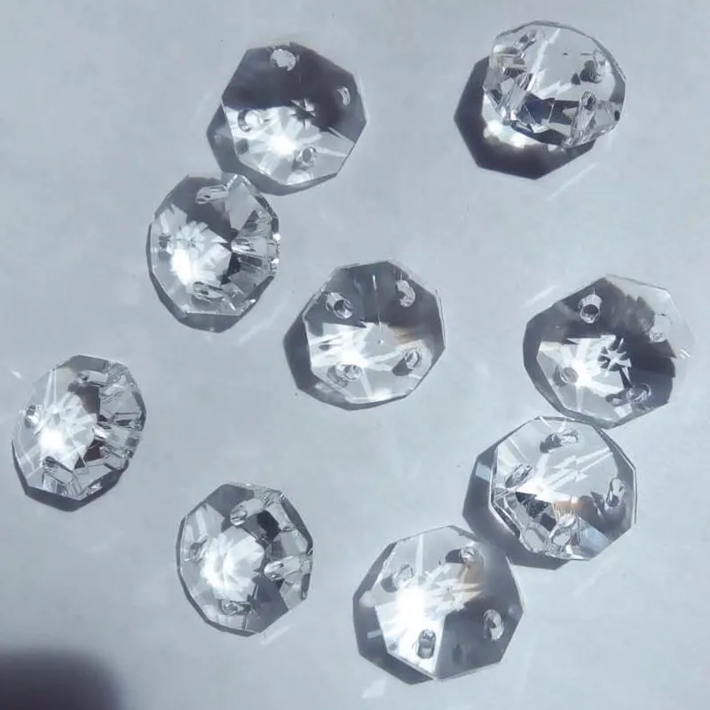 Clear K9 Faceted Octagon Beads For Chandelier Accessories - Buy Faceted ...