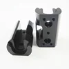 Factory price OEM China CNC machining aluminium Milling Rowing Simulator parts with black anodize/finish