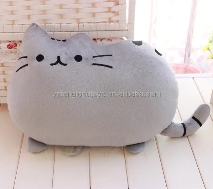 cat shaped body pillow