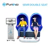 hot sale shopping mall use rich content 1/2/3 seats 9d egg vr cinema