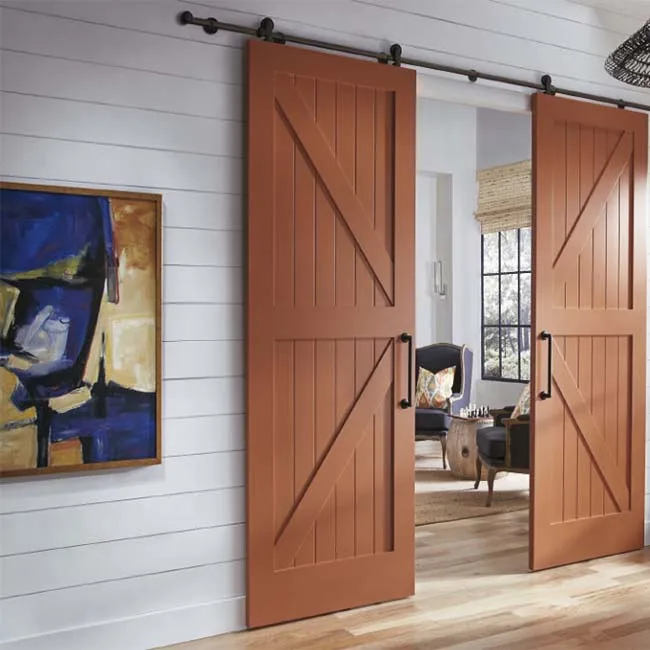 Malaysia Price Fireproof Sliding Door And Bypass Sliding Barn Door