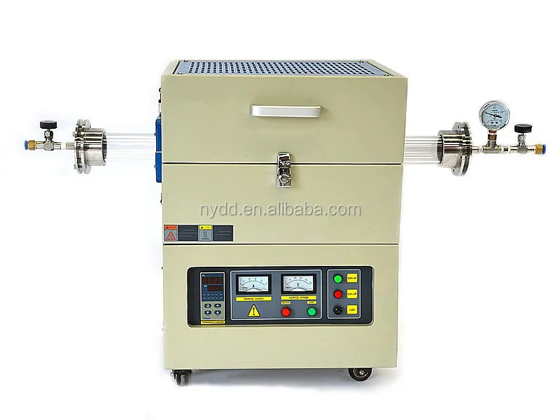 Lab Pyrolysis vacuum tube furnace, Vacuum atmosphere tube furnace, heat treatment sintering tube furnace