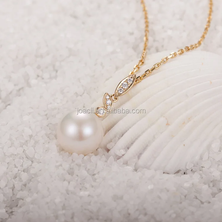 Freshwater Pearl Jewelry Pendant Necklace For Mother