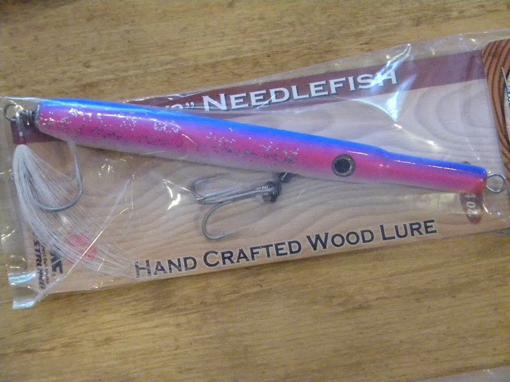 Buy Tsunami Wood Striper Lure Needle Fish 9" WTSNF9W in