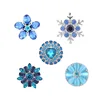 DIY jewelry fashion Rhinestones snap button charms