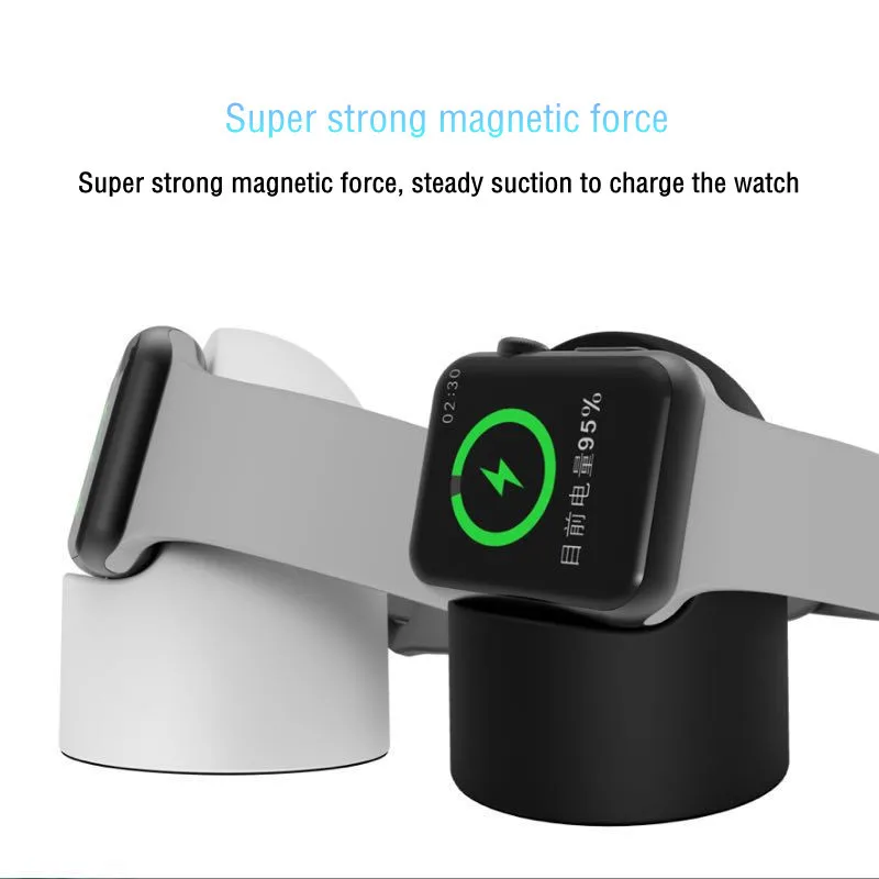 For i watch Series 1/2/3 Magnetic Induction Fast Wireless Charger for Apple Watch Dock Station Stand Holder