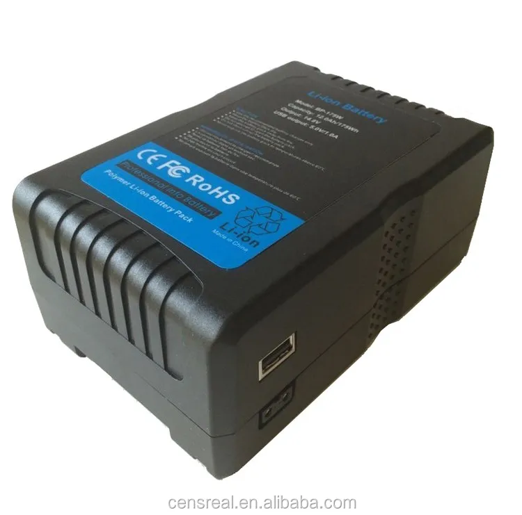 Oem Bp 175w Battery Power Supply V Mount V Lock Battery With Usb And D