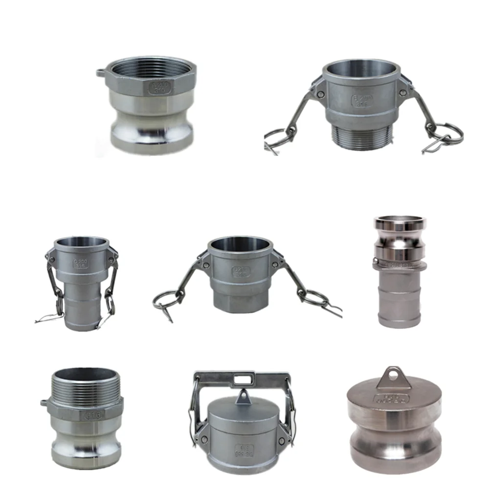 Various Type Flexible Hose Coupler Camlock Quick Connect Coupling