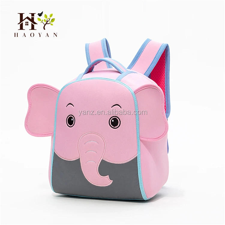 Lovely Cartoon Duck Elephant Pig Doll Student Bag Simple School Backpack, Fashion Backpacks