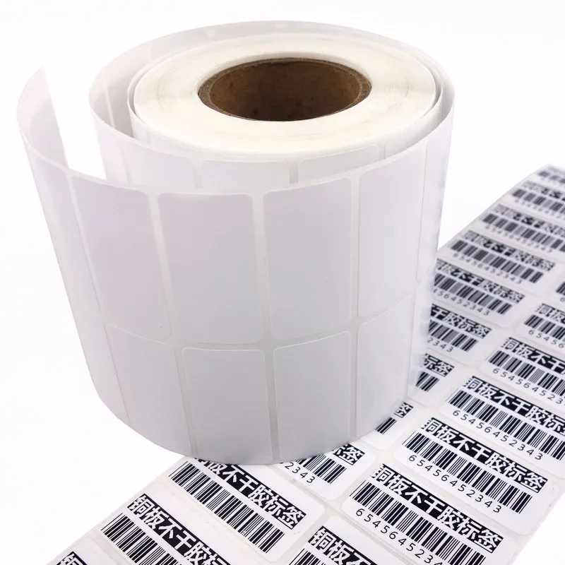 Printed Label Barcode 50mm X 20 Mm Use With Wax Thermal Transfer Ribbon ...