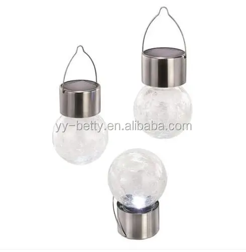 Solar Color Change Led Ball Garden Hanging Outdoor Landscape Lamp - Buy