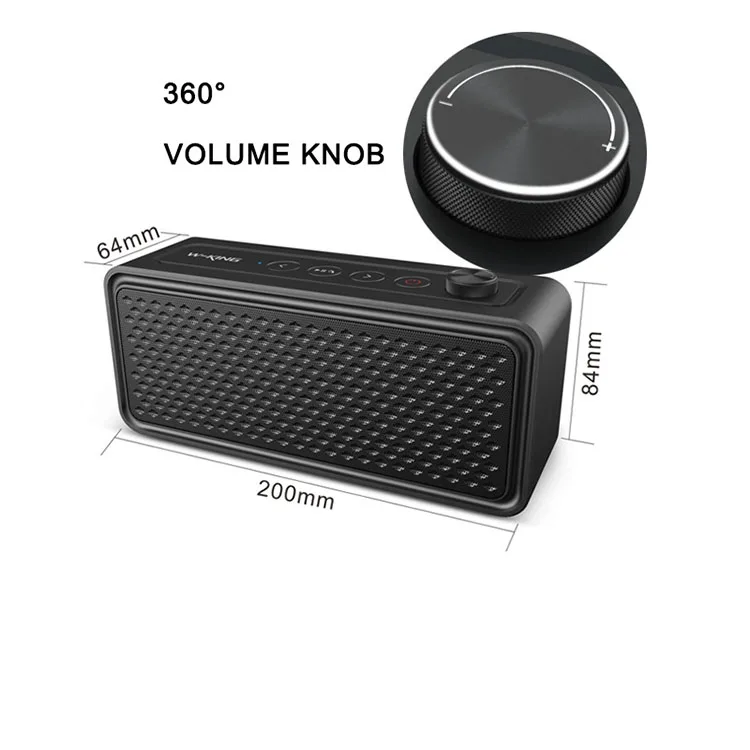 Water Resistant Sportsman Wireless Speaker Compatible With Most Devices