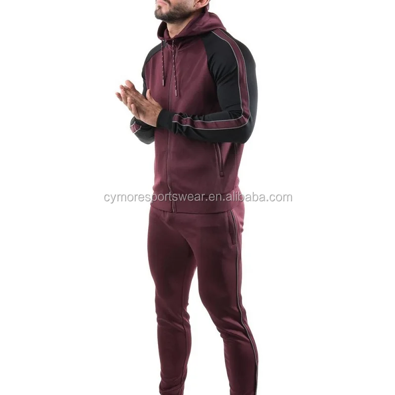 maroon tracksuit womens