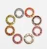 Wholesale Fashion 12mm,15mm,17mm,22mm rhinestone eyelet LSRE001