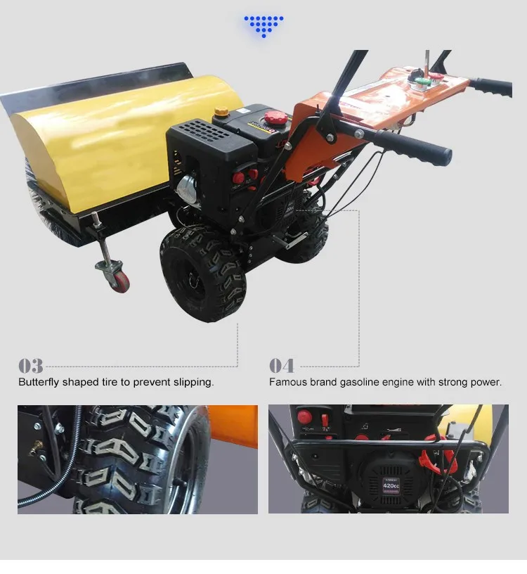 China Cheap 1315 HP snow blower snow thrower for sale
