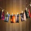 4.5V 1.2 Meters 10 Leds Photos Pictures Clip String Light for Indoor/outdoor Using