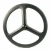 Synergy Carbon Road Bike Wheels 700C Tri Spoke Wheel 3K 120 Psi Carbon Fiber 3 Spoke Fixie Wheel Navigate