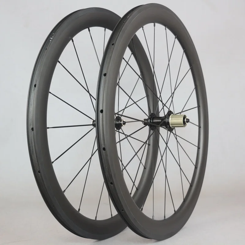 Full Carbon Road Bike Wheels With Novatec Hub 50mm Clincher Rims Buy