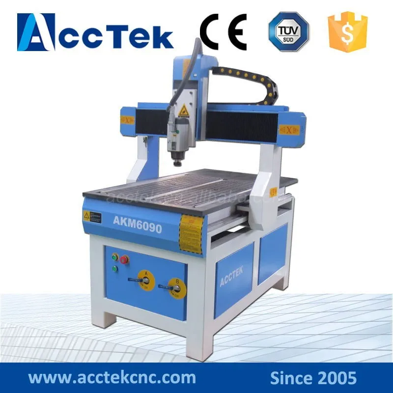 Cheap China AccTek 6090 cnc 3d routers / mini carving cnc router