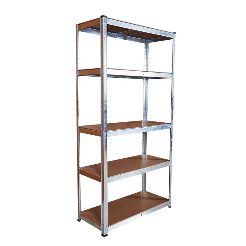 Adjustable 5 Shelves Garage Racking Light Duty Metal Shelving