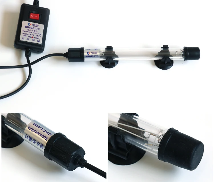 110V Lamp UV 7W/ Germicidal Lamp(UVC) / Waterproof Submersible UV Light