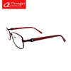 High clear durable provide sample steel frame pc arms optical eyeglass frame