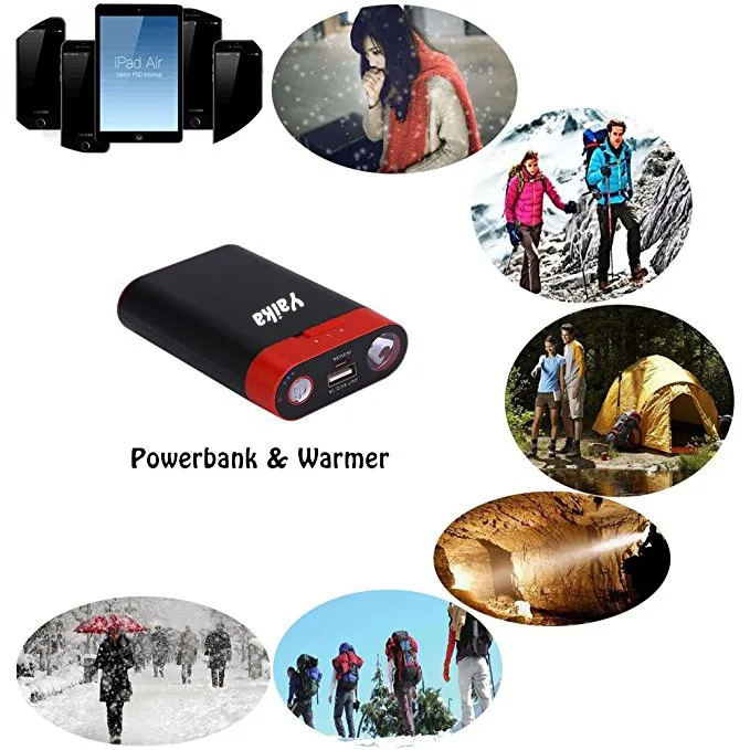 7800mah Rechargeable Hand Warmer Portable Usb Power Bank Portable
