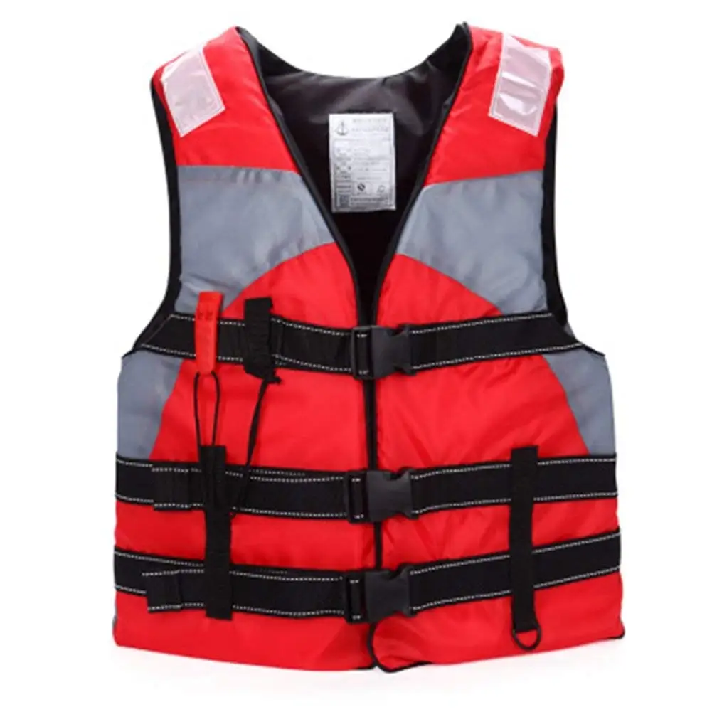 Buy EBRICKON Nylon Rescue Jacket Adult Swimming Life Vest Outdoor ...