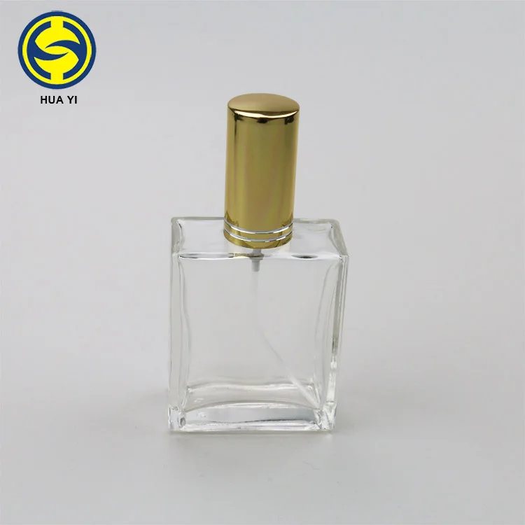 Square Shape Wholesale Cologne Bottles Foe Men Rectangular Glass Bottle ...