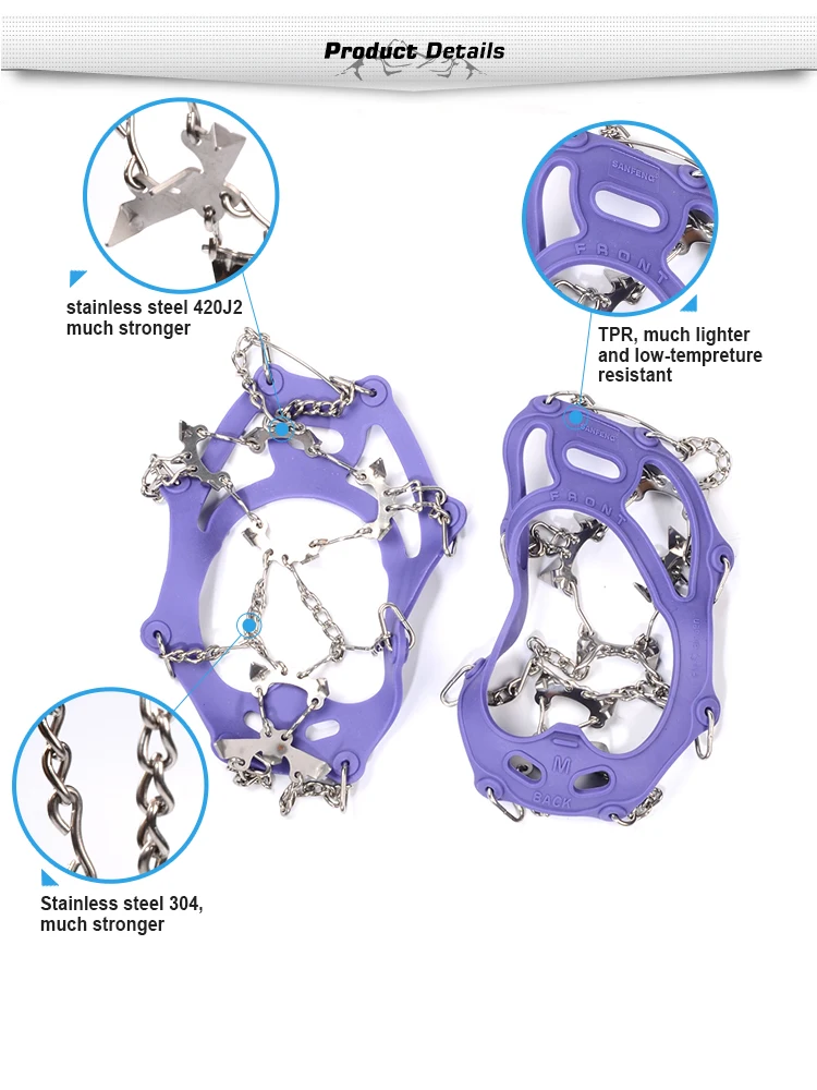 sports grip climbing claw spikes