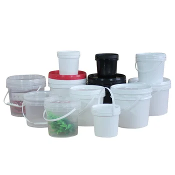 plastic buckets with lids for sale