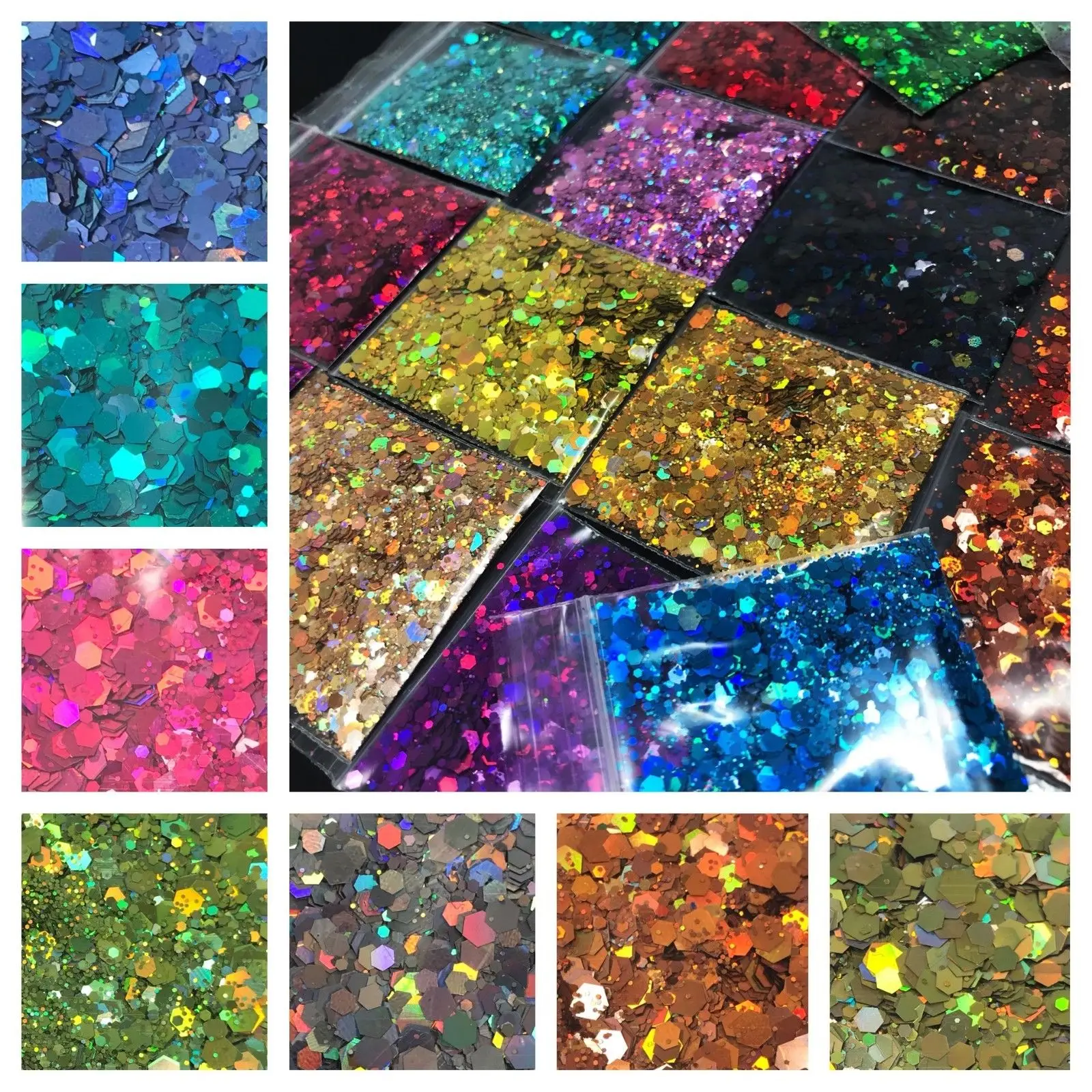 Wholesale Top Quality Chunky Colors Bulk Glitter For Craft Decoration