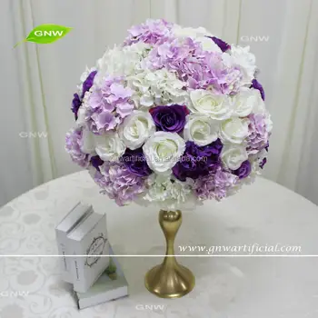 Gnw Ctra 1705005 Wholesale Cheap Wedding Decoration White And Purple