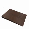 Loose-leaf Ring Binder Folder A4 document binder 3 rings file folder for foil stamping debossed leather a4 ring binder folder