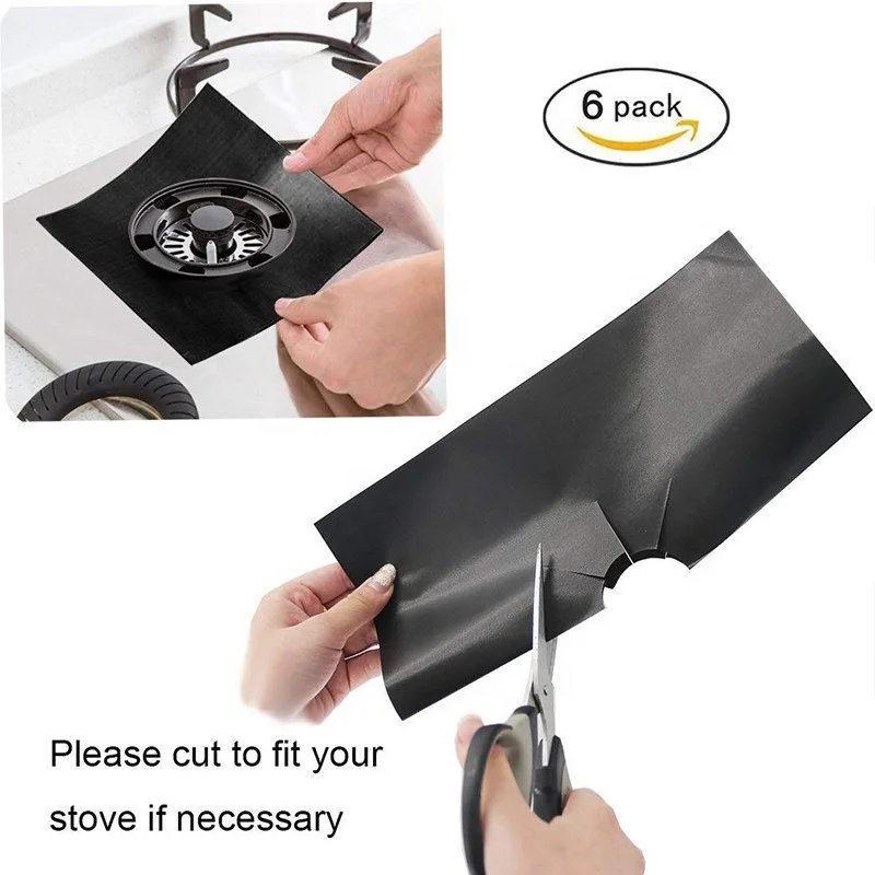 Safety Covers For Gas Stove Ptfe Kitchen Gas Stove Cover Grill Cooktop