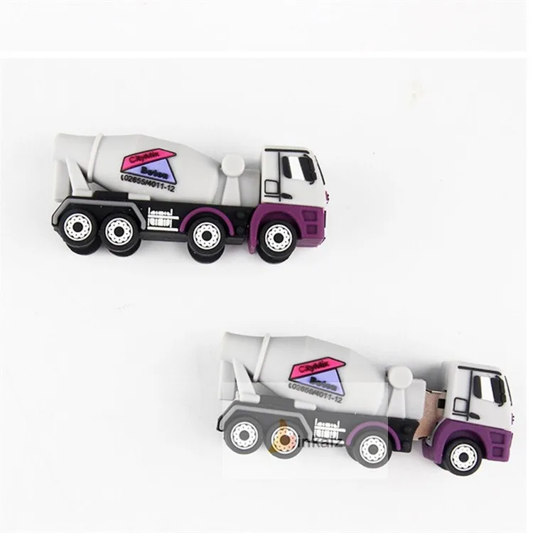 concrete mixer truck shape usb stick soft pvc dump shape usb flash drive - ANKUX.COM