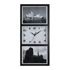 Plastic Wall Clock Theme Wall Clocks With Photo Frame