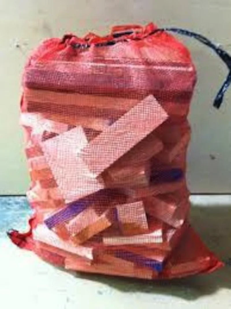 large mesh firewood bags