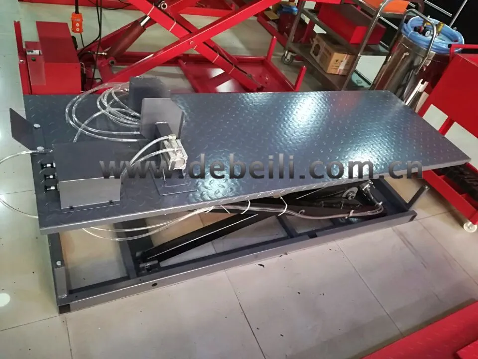 Pneumatic Motorcycle Lift Table Air Supply Buy Pneumatic Motorcycle