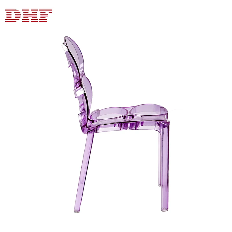 Wholesale Clear Stacking Pretty Ghost Acrylic Dinning Chair Clear Buy